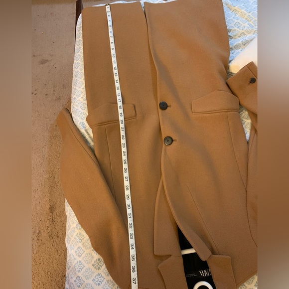 ZARA Wool Blend Coat - Picture 15 of 16